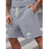 image:imageRoseSeek Mens Big and Tall Shorts Set Short Sleeve T Shirt and Track Shorts Clothing Set 2 Piece OutfitsLight Blue