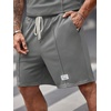 image:imageRoseSeek Mens Big and Tall Shorts Set Short Sleeve T Shirt and Track Shorts Clothing Set 2 Piece OutfitsMedium Grey