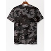 image:imageRoseSeek Mens Camouflage T Shirts Short Sleeve Crew Neck Camo Summer Tee Tops Hunting Outdoor ClothesLight Green