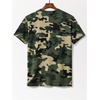 image:imageRoseSeek Mens Camouflage T Shirts Short Sleeve Crew Neck Camo Summer Tee Tops Hunting Outdoor ClothesMedium Green