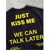 image:imageRoseSeek Mens Cap Sleeve Graphic Tees Crewneck Summer T Shirts Crop Tops StreetwearBlack Yellow