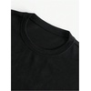 image:imageRoseSeek Mens Cap Sleeve Graphic Tees Crewneck Summer T Shirts Crop Tops StreetwearSolid Black