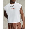 image:imageRoseSeek Mens Cap Sleeve Graphic Tees Crewneck Summer T Shirts Crop Tops StreetwearWhite and Green