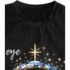 image:imageRoseSeek Mens Cartoon Graphic Tees Crew Neck Sleeve T Shirts Baggy Drop Shoulder Summer Tops StreetwearBlack and Blue