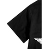 image:imageRoseSeek Mens Cartoon Graphic Tees Crew Neck Sleeve T Shirts Baggy Drop Shoulder Summer Tops StreetwearBlack and White