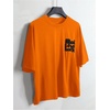image:imageRoseSeek Mens Cartoon Graphic Tees Crew Neck Sleeve T Shirts Baggy Drop Shoulder Summer Tops StreetwearOrange