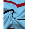 image:imageRoseSeek Mens Color Block Short Sleeve Tee Shirts Casual Crewneck T Shirt Trendy Summer TopsBlue Red