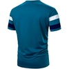 image:imageRoseSeek Mens Color Block Short Sleeve Tee Shirts Casual Crewneck T Shirt Trendy Summer TopsBlue and Black
