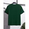 image:imageRoseSeek Mens Color Block Short Sleeve Tee Shirts Casual Crewneck T Shirt Trendy Summer TopsDark Green