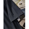 image:imageRoseSeek Mens Color Block Short Sleeve Tee Shirts Casual Crewneck T Shirt Trendy Summer TopsDeep Dark Grey