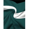 image:imageRoseSeek Mens Color Block Short Sleeve Tee Shirts Casual Crewneck T Shirt Trendy Summer TopsDeep Green and White