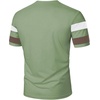 image:imageRoseSeek Mens Color Block Short Sleeve Tee Shirts Casual Crewneck T Shirt Trendy Summer TopsGreen