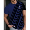 image:imageRoseSeek Mens Color Block Short Sleeve Tee Shirts Casual Crewneck T Shirt Trendy Summer TopsMix Blue