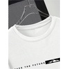 image:imageRoseSeek Mens Color Block Short Sleeve Tee Shirts Casual Crewneck T Shirt Trendy Summer TopsPure White