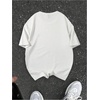 image:imageRoseSeek Mens Graphic Tees Crew Neck Short Sleeve T Shirts Summer Casual StreetwearGraphic Black and White