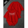 image:imageRoseSeek Mens Graphic Tees Crew Neck Short Sleeve T Shirts Summer Casual StreetwearRed