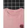 image:imageRoseSeek Mens Letter Graphic Tees Short Sleeve T Shirts Casual Streetwear  Crew Neck Short Sleeve Casual StreetwearPink