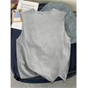 image:imageRoseSeek Mens Number Print Jersey Tank Top Crew Neck Sleeveless Graphic Vest TopsLight Grey