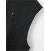 image:imageRoseSeek Mens Rhinestone Glitter Tank Top Crew Neck Sleeveless Tops Casual Party ClubwearBlack
