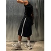 image:imageRoseSeek Mens Ribbed Sleeveless Tank Tops Crew Neck Slim Fit Gym Work Tank Undershirts Summer TopsSolid Black