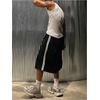 image:imageRoseSeek Mens Ribbed Sleeveless Tank Tops Crew Neck Slim Fit Gym Work Tank Undershirts Summer TopsWhite