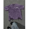 image:imageRoseSeek Mens Ripped Distressed Graphic Tees Short Sleeve Crew Neck Letter T Shirts Washed StreetwearPurple