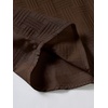 image:imageRoseSeek Mens Short Sets 2 Piece Outfits Button Down Linen Shirts and Short Sets Summer Beach OutfisBrown