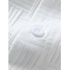 image:imageRoseSeek Mens Short Sets 2 Piece Outfits Button Down Linen Shirts and Short Sets Summer Beach OutfisPure White