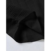 image:imageRoseSeek Mens Short Sets 2 Piece Outfits Button Down Linen Shirts and Short Sets Summer Beach OutfisSolid Black