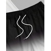 image:imageRoseSeek Mens Short Sets 2 Piece Outfits Tropical Graphic Tees and Shorts Sets Beach Vacation OutfitsBlack and White
