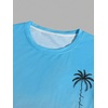 image:imageRoseSeek Mens Short Sets 2 Piece Outfits Tropical Graphic Tees and Shorts Sets Beach Vacation OutfitsBlue Pink