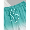 image:imageRoseSeek Mens Short Sets 2 Piece Outfits Tropical Graphic Tees and Shorts Sets Beach Vacation OutfitsBlue and White