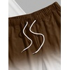 image:imageRoseSeek Mens Short Sets 2 Piece Outfits Tropical Graphic Tees and Shorts Sets Beach Vacation OutfitsBrown and White
