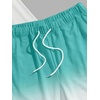 image:imageRoseSeek Mens Short Sets 2 Piece Outfits Tropical Graphic Tees and Shorts Sets Beach Vacation OutfitsGradient Green