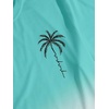 image:imageRoseSeek Mens Short Sets 2 Piece Outfits Tropical Graphic Tees and Shorts Sets Beach Vacation OutfitsGradient Green