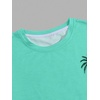 image:imageRoseSeek Mens Short Sets 2 Piece Outfits Tropical Graphic Tees and Shorts Sets Beach Vacation OutfitsGreen and Blue