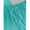 image:imageRoseSeek Mens Short Sets 2 Piece Outfits Tropical Graphic Tees and Shorts Sets Beach Vacation OutfitsMint Green