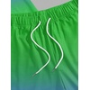 image:imageRoseSeek Mens Short Sets 2 Piece Outfits Tropical Graphic Tees and Shorts Sets Beach Vacation OutfitsOmbre Blue Green