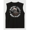 image:imageRoseSeek Mens Skull Graphic Summer Tank Tops Crew Neck Gym Workout Funny Sleeveless Tee Shirts for MensBlack
