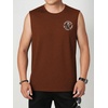 image:imageRoseSeek Mens Skull Graphic Summer Tank Tops Crew Neck Gym Workout Funny Sleeveless Tee Shirts for MensDark Brown