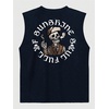 image:imageRoseSeek Mens Skull Graphic Summer Tank Tops Crew Neck Gym Workout Funny Sleeveless Tee Shirts for MensDeep Royal Blue