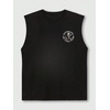 image:imageRoseSeek Mens Skull Graphic Summer Tank Tops Crew Neck Gym Workout Funny Sleeveless Tee Shirts for MensSkull Black