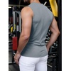 image:imageRoseSeek Mens Summer Tank Tops Sleeveless Undershirts Tank Basic Workout Gym Muscle ShirtsDusty Blue
