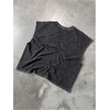 image:imageRoseSeek Mens Summer Washed Tank Tops Sleeveless Shirts Crewneck Cap Sleeve Crop Top Vintage Muscle T ShirtsBlack