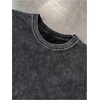 image:imageRoseSeek Mens Summer Washed Tank Tops Sleeveless Shirts Crewneck Cap Sleeve Crop Top Vintage Muscle T ShirtsBlack