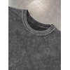 image:imageRoseSeek Mens Summer Washed Tank Tops Sleeveless Shirts Crewneck Cap Sleeve Crop Top Vintage Muscle T ShirtsDark Deep Grey