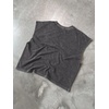 image:imageRoseSeek Mens Summer Washed Tank Tops Sleeveless Shirts Crewneck Cap Sleeve Crop Top Vintage Muscle T ShirtsDark Deep Grey