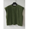 image:imageRoseSeek Mens Summer Washed Tank Tops Sleeveless Shirts Crewneck Cap Sleeve Crop Top Vintage Muscle T ShirtsGreen