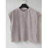 image:imageRoseSeek Mens Summer Washed Tank Tops Sleeveless Shirts Crewneck Cap Sleeve Crop Top Vintage Muscle T ShirtsLight Grey