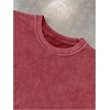 image:imageRoseSeek Mens Summer Washed Tank Tops Sleeveless Shirts Crewneck Cap Sleeve Crop Top Vintage Muscle T ShirtsRed